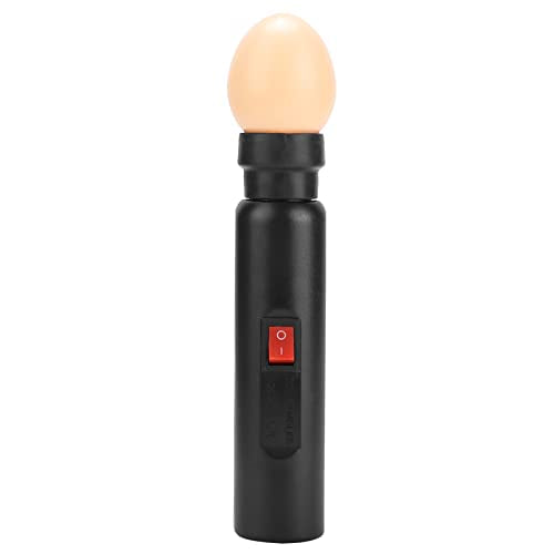 Egg Candler Tester, Ultra Bright Plastic Light Candling Lamp with Different Size Shades for Monitoring Eggs Development