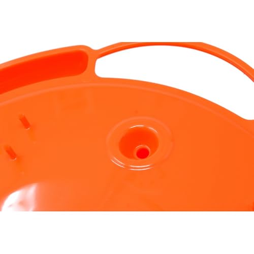 Ultimate Oriole Feeder, Nectar Jelly Fruit and Mealworm Station | Multi-Food Oriole Feeder; Nectar Jelly Fruit; Mealworm Station; Bright Orange