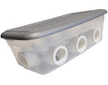8 Port 6 Quart Quail & Chick Port Feeder NO Waste Feed Saver for Coturnix, Chicken