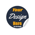 Custom Stickers, Image or Text- Vinyl Custom Labels Stickers Personalized - Waterproof, Dishwasher Safe, Fade Resistant, UV Protected Business Labels | Dishwasher Safe, UV and Fade Resistant; Sizes 1-10 inches, 50 to 1000 Count; 8 Custom Shapes; Vibrant P