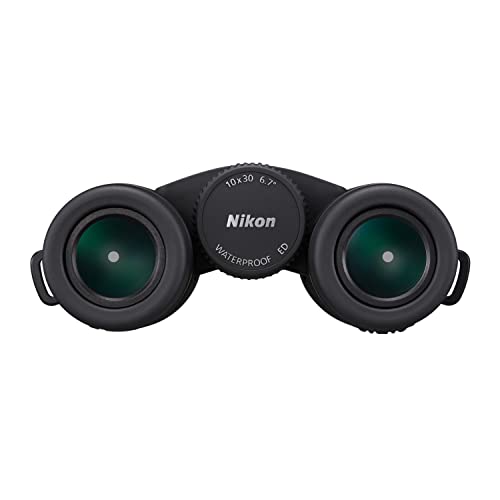 NIKON MONARCH M7 Binoculars | Lightweight Waterproof Fogproof Binoculars with ED Glass & Multilayer Coatings | Wide View, Smooth Focus & Long Eye Relief for Birdwatching, Wildlife & Outdoor Use, 10x30 | Long Eye Relief, lightweight Waterproof Fogproof Bin
