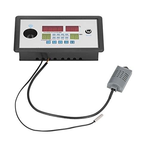 TOPINCN Egg Incubator Automatic Intelligent Incubator Thermostat Egg Incubator Controller for Hatching Chickens Ducks Birds Eggs Home 12V