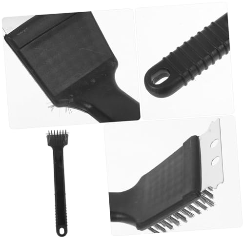 Yardwe Stainless Steel Bird Cage Cleaning Brush Scraper Bird Droppings Removal Tool for Easy Cleaning of Birdcages and Accessories