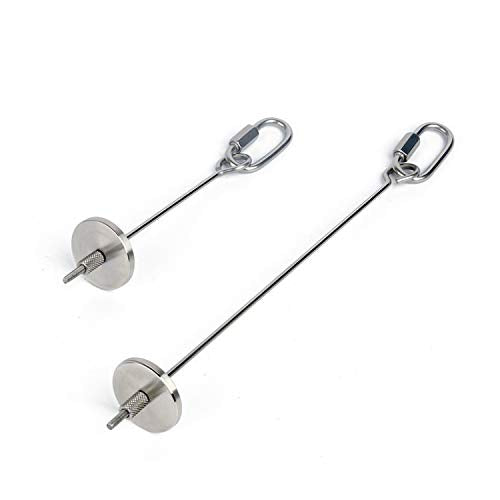 URBEST Bird Food Holder, Bird Feeders, Stainless Steel Parrot Fruit Vegetable Stick Holder, Treat Skewer (Small+Large)