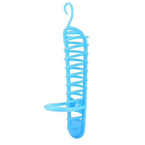 Millet Holder for Bird Cage Parrots Feeder Basket Feeder | Bird Cage Treat Holder for Fruit and Vegetable Milet Containers, Pet Birds Hanging Foraging Toys (Blue)