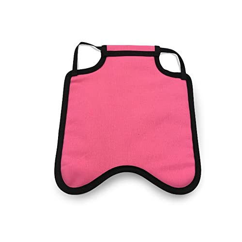 Single Strap Chicken Apron/Saddle, Medium, Awareness Pink - color: Pink, size: Medium