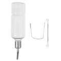 Angoily Hanging Water Bottle 2.75Oz Automatic Pet Water Dispenser for Small Animals Rabbit Cat Bird Portable Feeder with Durable Hangers for Cage Travel
