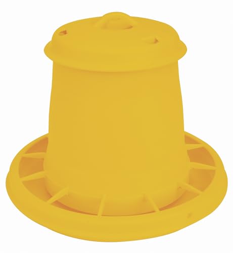 Kerbl Automatic Poultry Feeder Plastic Feeder for Ducks, Geese, Turkeys