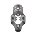 Portland Design Works Water Bottle Cage - Lightweight Water Bottle Holder for Bikes, Otter Cage, Gray - style: Otter Cage - Steel Gray