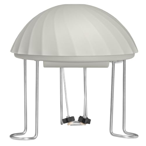 Farm Innovators Birdbath Water Rippler Agitator | Creates ripples to reduce stagnant water, attract birds and discourage mosquito breeding, battery-powered