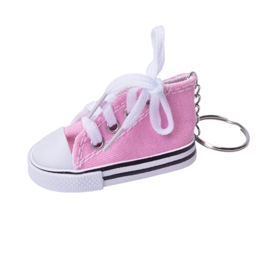 Canvas Sneaker Bird Chew Toy with Cotton Rope for Parrots & Small Birds - color: 5 pcs Color Group A