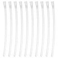 100Pcs Baby Bird Feeding Tubes Replacement Clear Soft Hand Feeding Tubes for Parrots and Small Birds Breeders Accessories