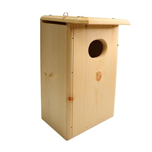 Bird Habitats Bufflehead Duck House, Cavity-Nesting Duck Box with Side
