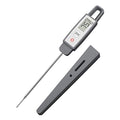 Lavatools PT09 Super-Quick Commercial Grade Digital Thermometer for Cooking, Meat, Candy, Candle, Liquid, Oil, 4.5" Compact Probe, Splash Proof, °C/°F Toggle, Hold Function - Sesame - color: Sesame, size: Regular