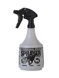 LITTLE GIANT Professional Spray Bottle (Black) All Purpose General Use Spray Bottle (32 oz.) (Item No. PS32BLACK) - color: black