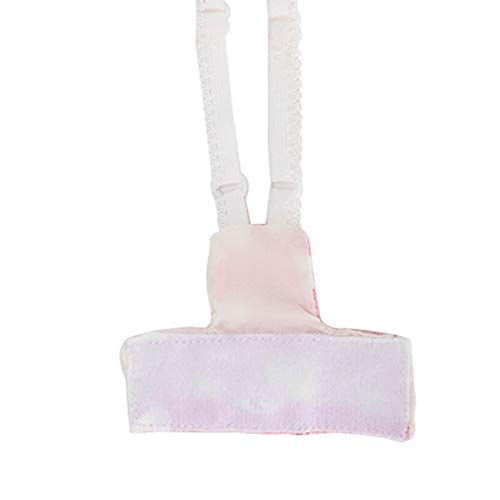 Bird Suit Diaper, Soft Adjustable Leak Potty Harness for Pet Parrots Home Travel Cotton M Yellow 1 Pack - color: Yellow, size: M