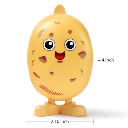 Lumkew Vegetable Potato Scrubber Brush for Food | Produce Brushes for Fruits and Veggie Washing Potatoes Scrub Cleaner Fun Kitchen Gadgets - color: Potato