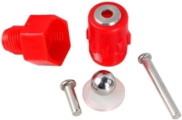 10 Pcs Red Automatic Poultry Easy Installation Watering Nipples Chicken Drinkers,Poultry Feeding and Watering Supplies,Easy to Clean and Store Chicken Waterer Nipples