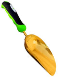 Garden Guru Super Strong Titanium Garden Scoop Trowel Shovel Transplanter - Rust Resistant - Ergonomic Handle - Perfect Hand Shovel for Gardening Transplanting and Digging - size: 1 Pack, style: Titanium