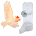 Automatic Bird Water Feeder for Cage, No-Spill Hanging Bird Water Bottle 140ml, Easy Install Pet Water Dispenser for Small Birds, Parrots, Budgies & Small Pets