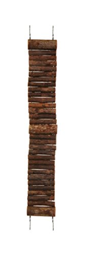 Prevue Pet Products Natural Wonder Walk Ladder | Small Hanging Wooden & Wire Activity Ladder Toy for Small Birds, Gerbils, Hamsters & Mice - size: Small