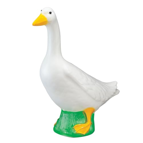 Official Gaggleville Porch Goose Baby Statue - Charming 17" Outdoor | Decorative Figurine for Garden, Patio, or Entryway Accent by Fox Valley Traders - size: Baby