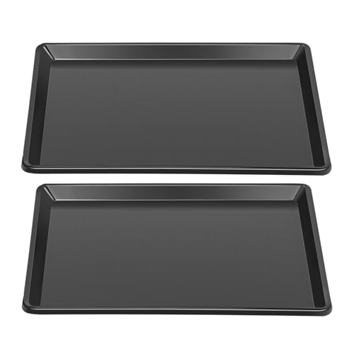 2pcs 31.9"x22.8" Replacement Tray for Dog Crate Plastic Cage Bottom Pan Multi-Purpose Boot Mat Shoe Tray Indoor Outdoor Waterproof, Dog and Cat Rabbit Food Bowls Floor Liners - size: 2Pcs 31.9"x22.8"