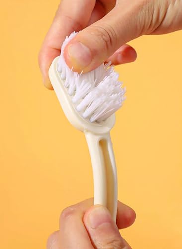 3 Pck Bird Cage Cleaning Brush Tool Set, Ergonomic Labor-Saving Cleaner with Shovel for Parrot, Hamster and Rabbit Cage
