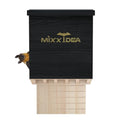 Bat House Bat Box Double Chamber Outdoor House Nursery Bat Shelter Habitat Big bat Box Handcrafted from Cedar Wood - Easy for Bats to Land and Roost - Weather Resistant & Ready to Install - color: Black 2