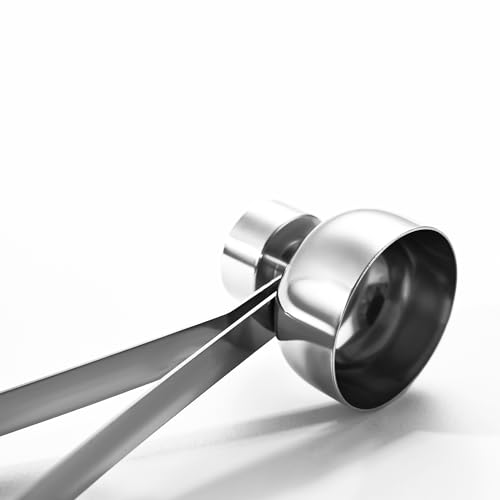 Fox Run Stainless Steel Egg Cracker, Egg Shell Opener for Boiled & Raw Eggs | Long Lasting & Dishwasher Safe Egg Cracker Tool | Easily Open The Shells Of Raw & Hard Boiled Eggs | Egg Breaker Gadget