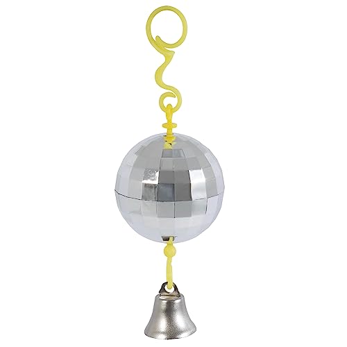JW Pet Company Activitoy Disco Ball Small Bird Toy, Colors Vary (Pack of 2) - size: One Size (Pack of 2)