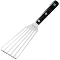 Lamson Fish Spatula, Slotted Metal Turner, 3 x 6 In, Right Hand | Ultra Durable composite handle, dishwasher safe; flexible stainless blade; a dedicated left-handed model is available - color: UD Black RH, size: 3" x 6", style: Right Handed