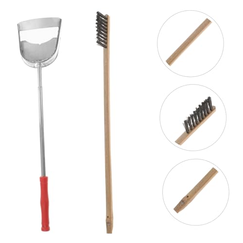 BESPORTBLE 2pcs Bird Cage Cleaning Kit Parrot Cage Brush Scraper Tool Set Suitable for Hamsters Guinea Pigs and More
