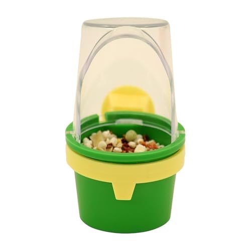 JW Pet Bird Cage Clean Cup Feeder & Water Cup Bird Accessory, Medium (Assorted Colors) - size: Medium