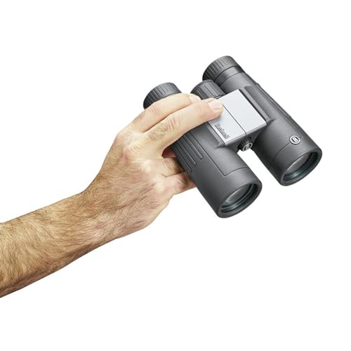 Bushnell PowerView 2 Binoculars, High-Definition Binoculars with Multi-Coated Lenses, Durable Aluminum Alloy Chassis, Wide Field of View, Ideal for Wildlife Observation, Hiking and Sporting Events - style: 10x42