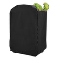 QBLEEV Birdcage Cover, Parrot Cage Night Cover Shade, Universal Cage Covers | Pet blackout windproof light-proof sleep reduces distractions night tear-resistant cloth without cage-14.1x18.5x26.7"(LxWxH） - color: Grey, size: 14.1"L X 18.5"W X 26.7"H