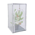 30" Large Monarch Butterfly Habitat Cage, Outdoor Insect Mesh Cage Terrarium (Diameter 19mm Pipe) - style: Cover Wraps Frame 30" Tall (DIA 19mm Pipe)
