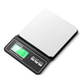 Digital Food Scale 0.5g/0.1oz Kitchen Scale - 11lb 5 Units Tempered Glass & Stainless Steel - Food Weight Scale Grams and Ounces for Cooking, Baking