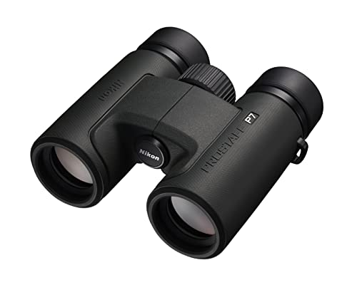 Nikon PROSTAFF P7 8x30 Binocular | Waterproof, fogproof, rubber-armored compact Binocular, oil & water repellent coating & locking diopter | Official Nikon USA Model | 8.7 Degree Angle of View, waterproof down to 3, long eye relief Lead and arsenic-free e