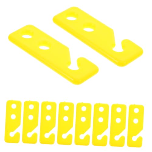 BESTonZON 50pcs Poultry Automatic Water Feeder Height Adjustment Clips DIY Chicken Watering System Parts for Chickens Ducks and Geese Easy Installation and Versatile Use
