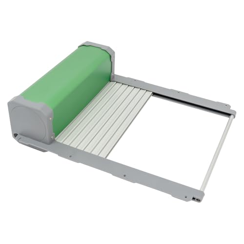 CNCEST Automatic Chicken Coop Door Solar Powered,Smart Anti-Pinch Aluminum Automatic Chicken Door with Timer and Light Sensor,Range 40M Remote Control Solar Chicken Coop Door,Waterproof