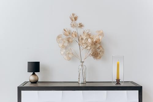 WGVI Hurricane Candle Holder Sleeve, Wide 3", Height 6", Clear Glass Cylinder Candleholder, Chimney Tube, Open Ended Candle Shade, 6 Pieces Bulk - size: 3"x6"H