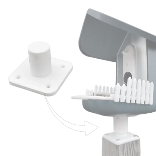 Birdfeede Pole Mount Bracket Compatible with Bird Buddy Feeder