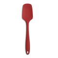 Mrs. Anderson’s Baking Silicone Spoon-Shaped Spatula, Flexible And Nonstick, One-Piece Design, Red, For Mixing, Folding, Scraping, Baking, And Cooking - color: Red, size: 11-Inch, Spoon-Shaped