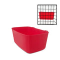 Feeder Waterer Chicken Food Water Cage Cups Puppy Cat Hanging Feeding Dish Rabbit Coop Bowl Watering Container Treats Drinker for Pigeon Bird Bath Basin Hamster Bed (21 FL.OZ. Pack of 6)