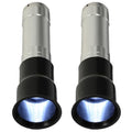 TEHAUX 2pcs Handheld Egg Candler Lamp for Poultry Incubation Equipment High-Brightness Lamp Beads and Aluminum Alloy Body Portable Egg Tester for Chicken Incubation