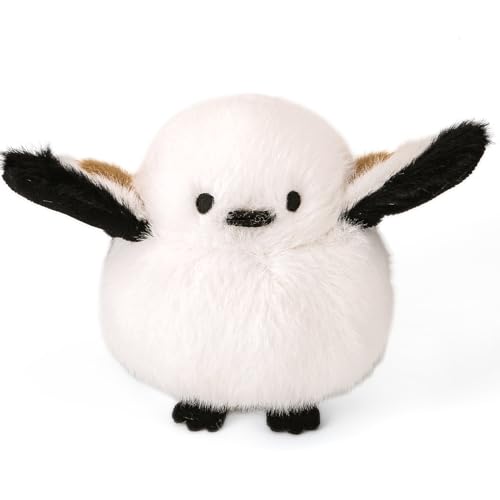 Bird Stuffed Animal Realistic Cute Tit Bird Plush Backpack Pendant Simulation 4.3" Toy Plush Suitable Christmas Birthday Valentine's Day Gift for Kids - color: Tit
