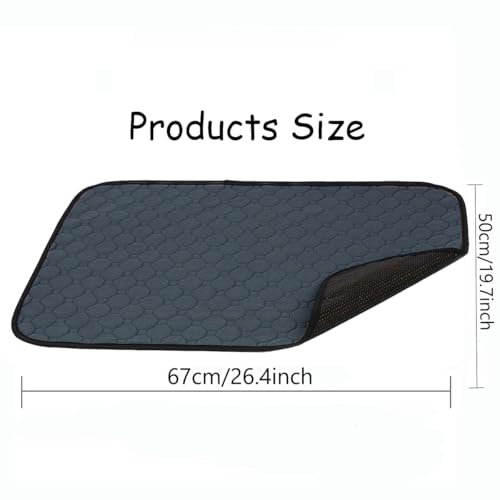 2 Pack Guinea Pig Cage Liners - Washable Guinea Pig Pee Pads, Waterproof Reusable & Anti Slip Guinea Pig Bedding Fast and Super Absorbent Pee Pad for Small Animals Rabbit Hamster Rat - size: 20" 26"（2 pack Polyester）