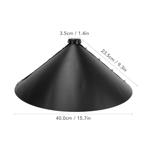 Squirrel Baffle for Bird Feeder Pole, Outside Pole Mount Bird House Guard for Outdoor Shepherds Hook, PVC Prevents Stealing Squirrel Baffle for Feeder