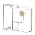 2 in 1 Bird Feeder Food Container for Cage,Automatic Bird Water Dispenser | Three Waterproof O-rings No Leaks,Integrated Feeding and Watering Functions,Easy to Add Water,Safe ABS Material